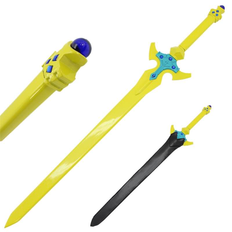 SAO Legendary Holy Excalibur Kirito Sword With Sheath - Tophatter's Army Products & Self Defense Collectible Weapons - Tophatter Daily Deals